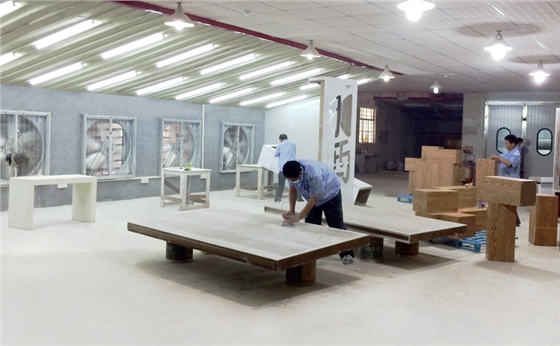 批灰打磨區(qū)