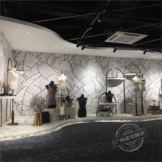 服裝展柜 服裝展柜