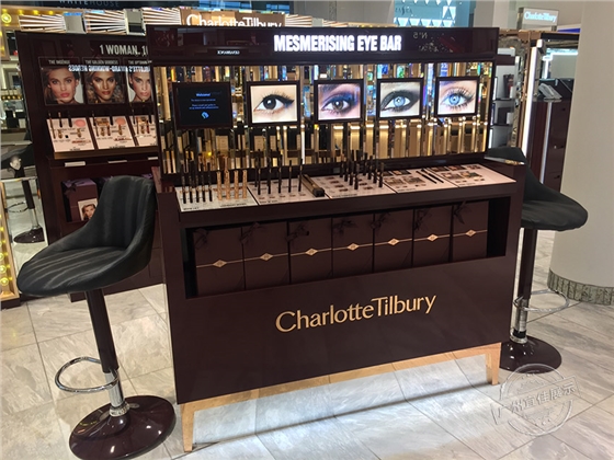 化妝品烤漆展示柜 化妝品烤漆展示柜