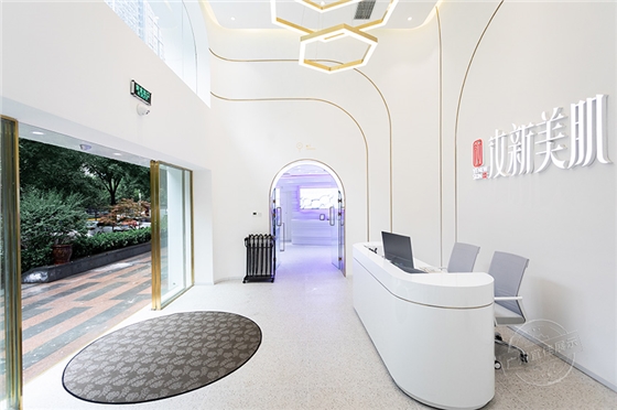 西安美容會所展柜制作