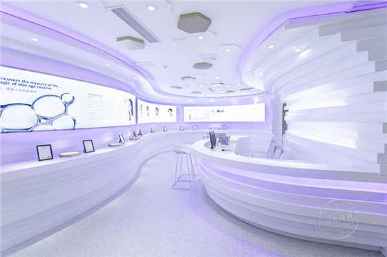 西安美容會所展柜定制