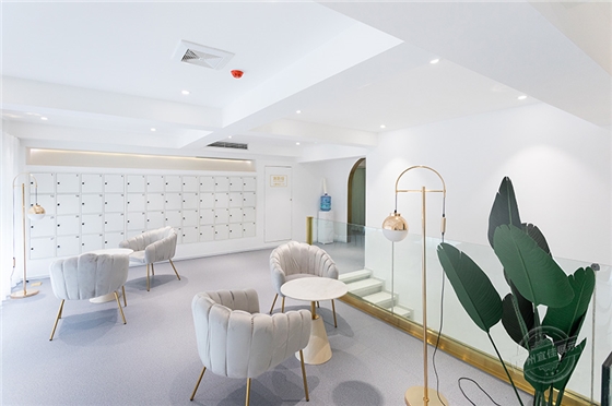 西安美容會所展柜制作