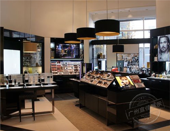 烤漆化妝品展柜定制 烤漆化妝品展柜定制