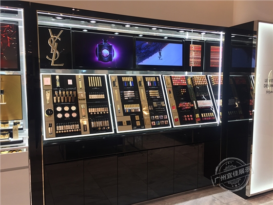 鐵木結(jié)合化妝品展柜 鐵木結(jié)合化妝品展柜