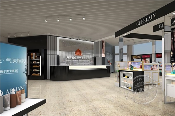 商場(chǎng)化妝品展示柜