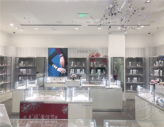 商場珠寶展柜制作
