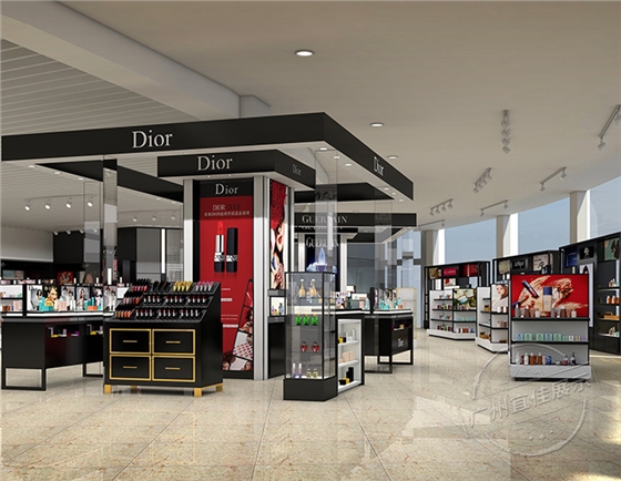 高端化妝品展柜價格