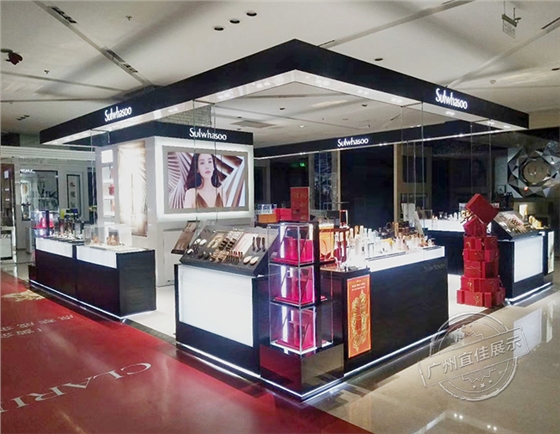 彩妝化妝品展示柜廠