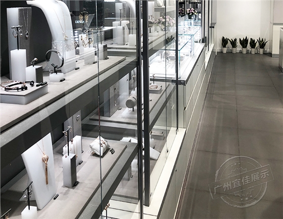 銀飾珠寶展柜