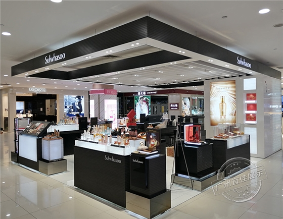 中纖板化妝品展柜 中纖板化妝品展柜