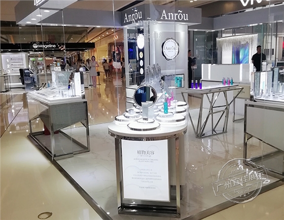 中堂化妝品展示柜 中堂化妝品展示柜