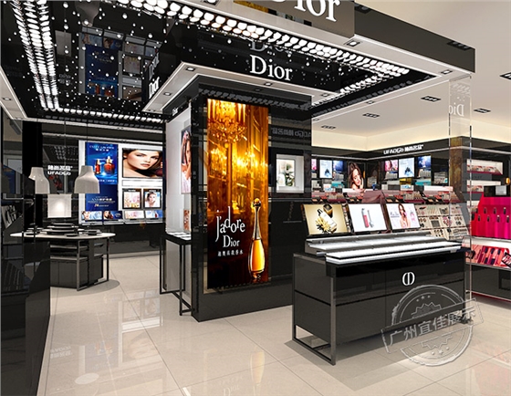 廣東化妝品展柜定制