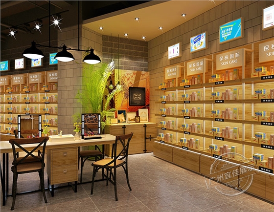 化妝品展柜生產(chǎn)商