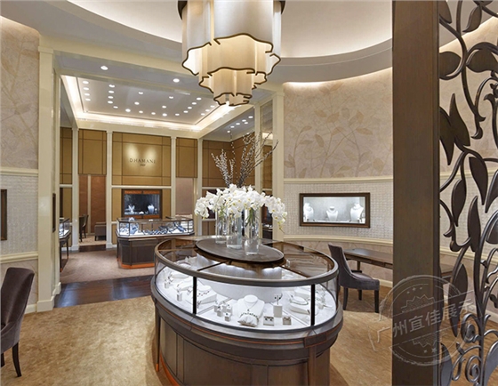 珠寶玻璃柜定做 珠寶玻璃柜定做