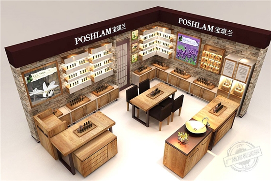 溫州化妝品展柜廠 溫州化妝品展柜廠