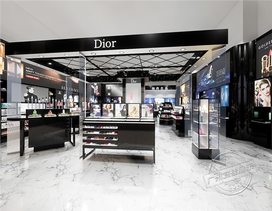 木質(zhì)化妝品展柜制作