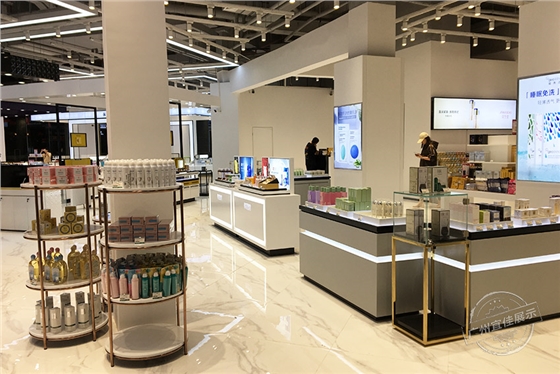 免稅店化妝品展柜