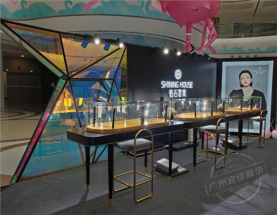 快閃店珠寶展柜定制 快閃店珠寶展柜定制