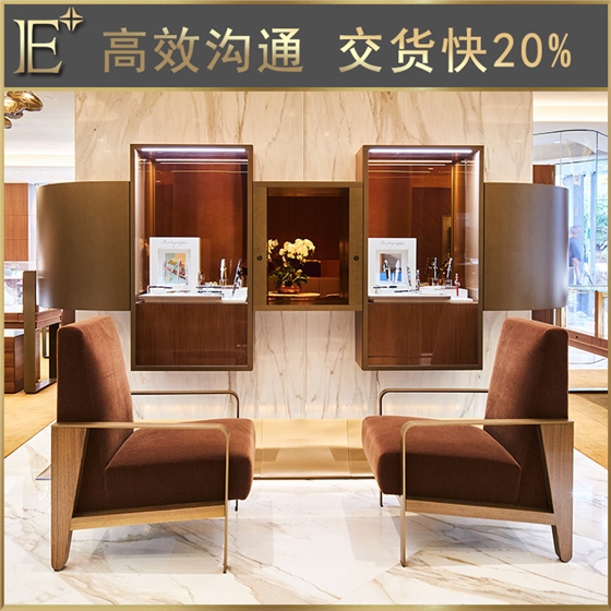 l形珠寶展柜 l形珠寶展柜