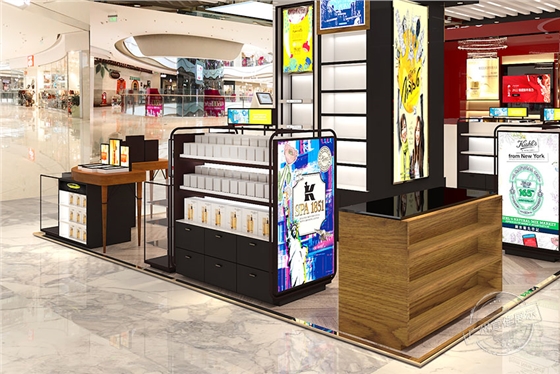 科顏氏Kiehl's 化妝品展示柜