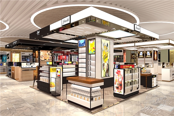 商場化妝品展柜設計 商場化妝品展柜設計