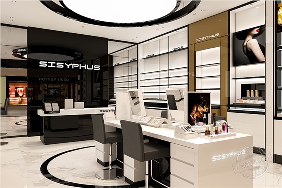 化妝品商場展柜 化妝品商場展柜