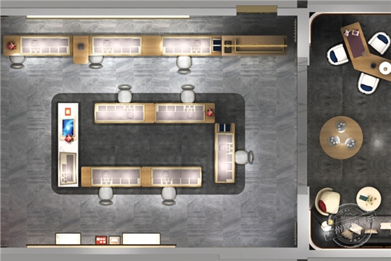 招金銀樓 珠寶展柜