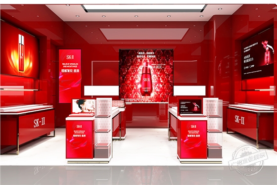 店面化妝品展示柜 店面化妝品展示柜