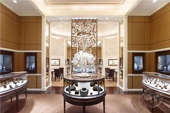 圓形珠寶展柜設(shè)計