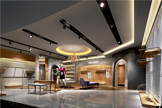 高端服裝店展柜