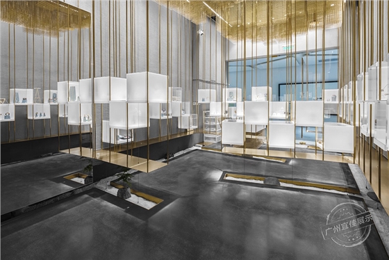 金屬珠寶展柜定制