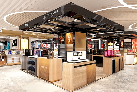 化妝品展柜貨架