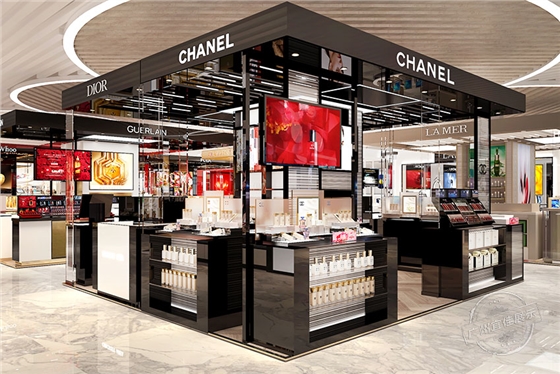 木質(zhì)化妝品貨架展柜 木質(zhì)化妝品貨架展柜