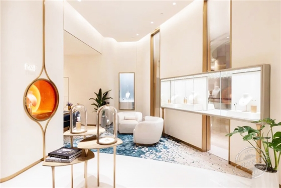 伯爵PIAGET 珠寶手表展柜