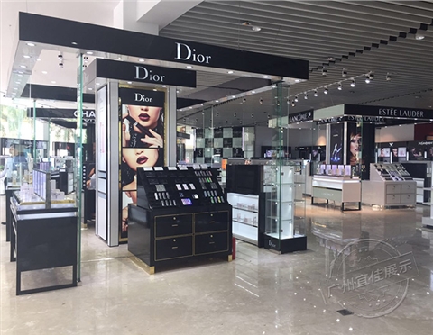 免稅店化妝品展柜