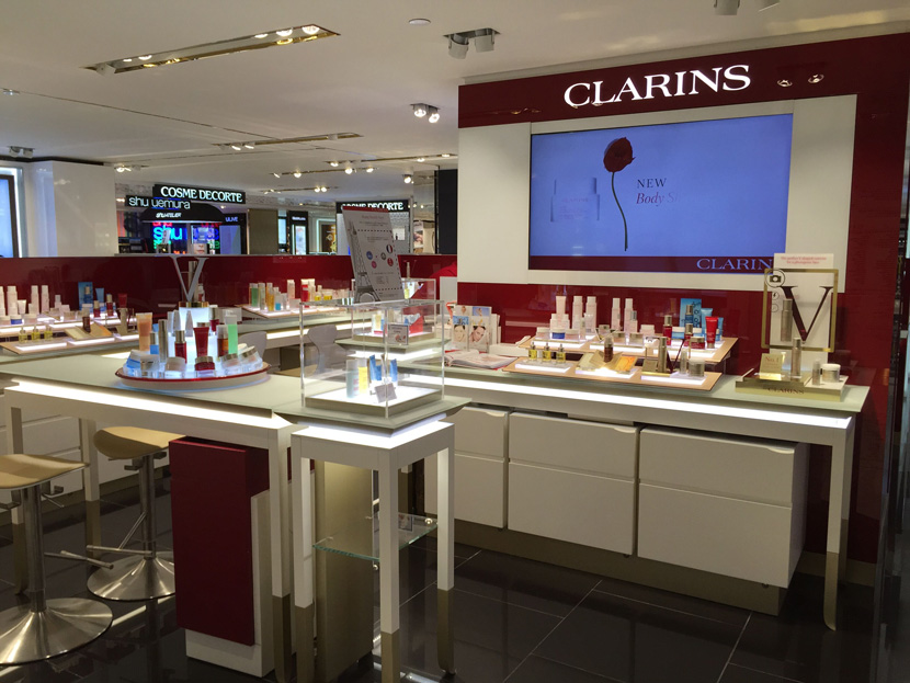 化妝品展柜制作