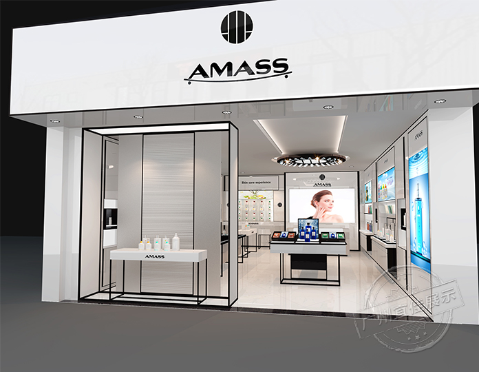 榆林AMASS日化專柜制作案例
