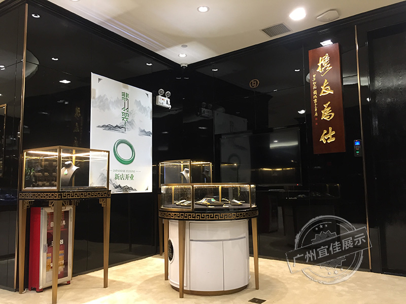 黃金博物館展柜