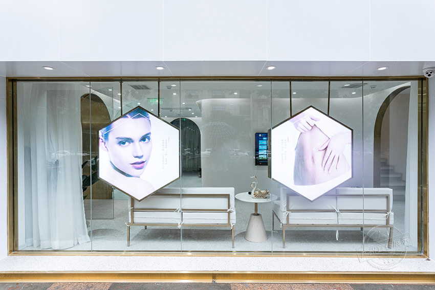 西安美容會所展柜定制