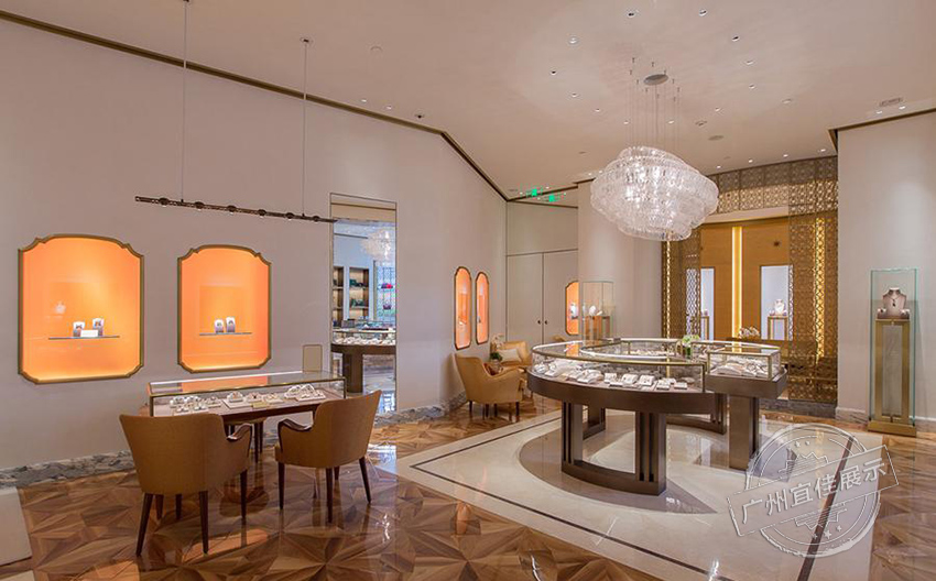 定制不銹鋼珠寶展柜