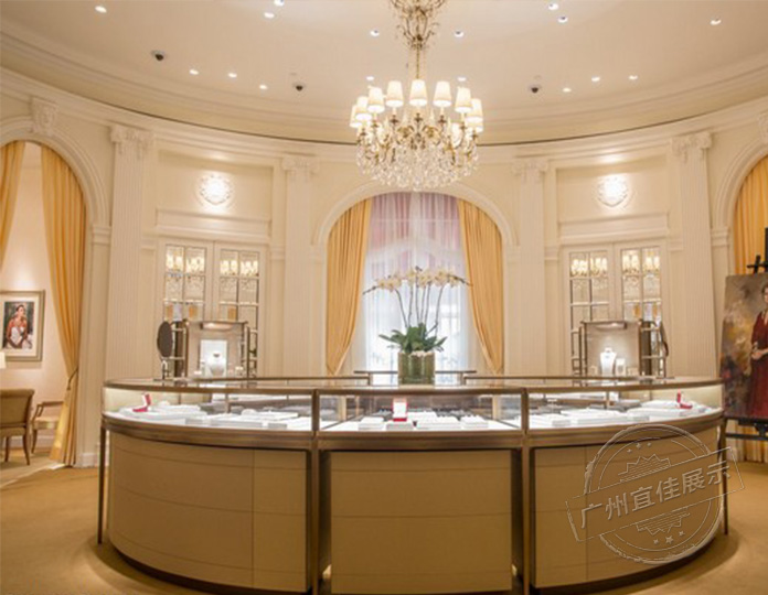 圓形歐式珠寶展柜價(jià)格