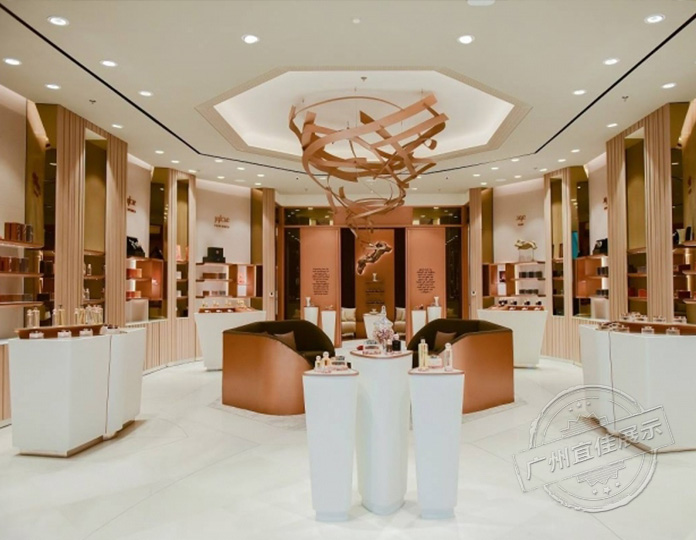 烤漆化妝品展柜采購