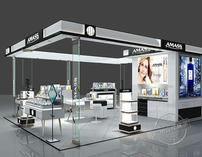 化妝品展示柜制作