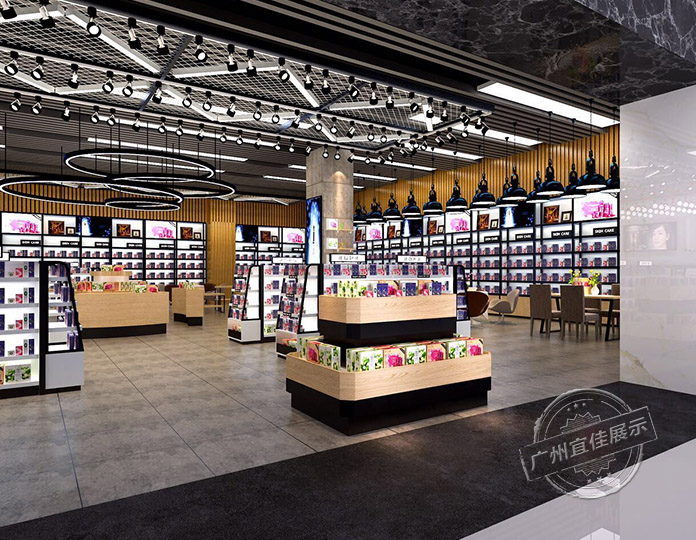 烤漆化妝品展柜采購