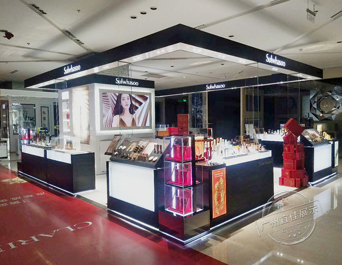 彩妝化妝品展示柜廠