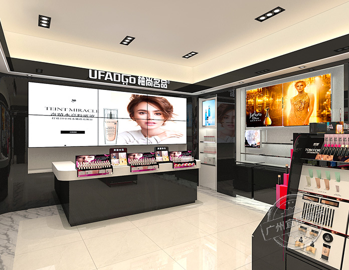 國外化妝品展柜