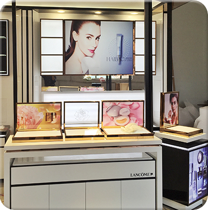 化妝品展柜制作