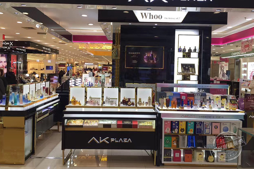 商場(chǎng)化妝品展柜