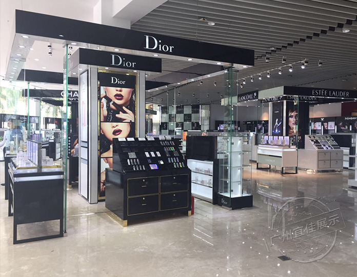 免稅店化妝品展柜廠家