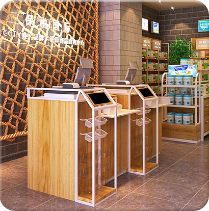 飾面板化妝品展柜